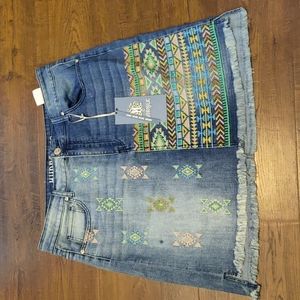 NWT Hydraulic denim skirt size 16